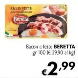 Maxi Supermercati Bacon a fette BERETTA offerta