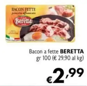 Maxi Supermercati Bacon a fette BERETTA offerta