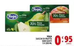 Deco Supermercati Yoga succhi di frutta offerta