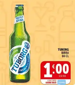 Deco Supermercati Tuborg birra offerta