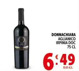 Deco Supermercati Donnachiara aglianico irpinia doc offerta