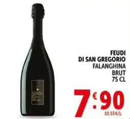 Deco Supermercati Feudi di san gregorio falanghina brut offerta