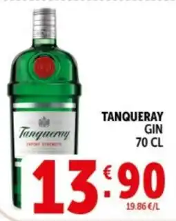 Deco Supermercati Tanqueray gin offerta