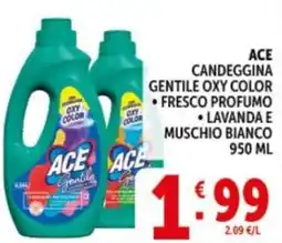 Deco Supermercati Ace candeggina gentile oxy color offerta