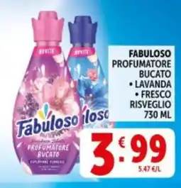Deco Supermercati Fabuloso profumatore bucato, lavanda, fresco risveglio offerta