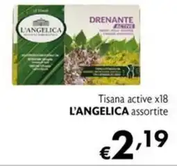 Maxi Supermercati Tisana active x18 L'ANGELICA offerta