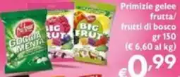 Maxi Supermercati Dufour Primizie gelee frutta/ frutti di bosco offerta