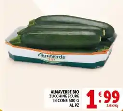 Deco Supermercati Almaverde bio zucchine scure offerta