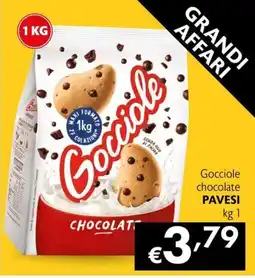 Maxi Supermercati Gocciole chocolate PAVESI offerta
