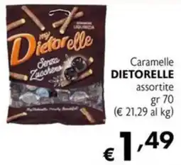 Maxi Supermercati Caramelle DIETORELLE offerta