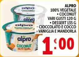 Deco Supermercati Alpro 100% vegetale coconut offerta