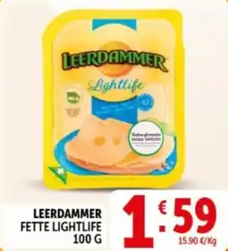 Deco Supermercati Leerdammer fette lightlife offerta