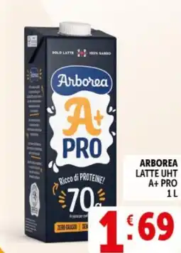Deco Supermercati Arborea latte uht a+ pro offerta