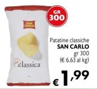 Maxi Supermercati Patatine classiche SAN CARLO offerta