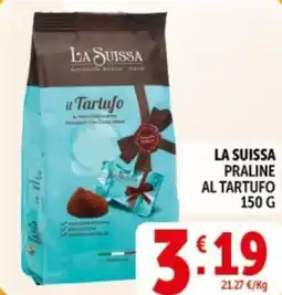 Deco Supermercati La suissa praline al tartufo offerta