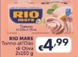 Maxi Supermercati RIO MARE Tonno all'Olia di Oliva offerta