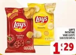 Deco Supermercati Lay's patatine offerta