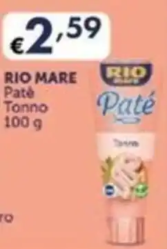 Maxi Supermercati RIO MARE Patè Tonno offerta