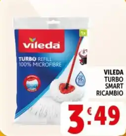 Deco Supermercati Vileda turbo smart ricambio offerta