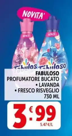 Deco Supermercati Fabuloso profumatore bucato. lavanda, fresco risveglio offerta