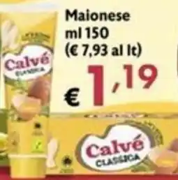 Maxi Supermercati Calvé Maionese offerta