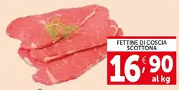 Deco Supermercati Fettine di coscia scottona offerta