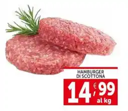 Deco Supermercati Hamburger di scottona offerta