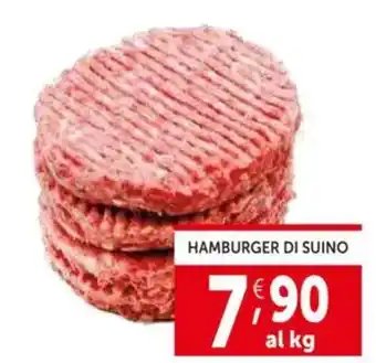 Deco Supermercati Hamburger di suino offerta