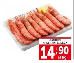 Deco Supermercati Gamberi argentini L1 dec. offerta
