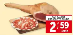 Deco Supermercati San daniele prosciutto crudo offerta