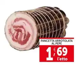 Deco Supermercati Pancetta arrotolata al pepe offerta