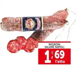 Deco Supermercati Negroni salame napoli offerta