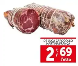 Deco Supermercati De luca capocollo martina franca offerta