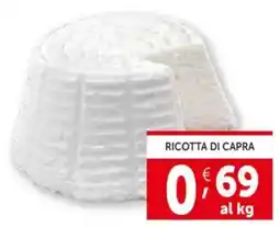 Deco Supermercati Ricotta di capra offerta