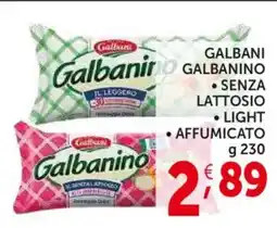 Deco Supermercati Galbani galbanino, senza lattosio, light, affumicato offerta