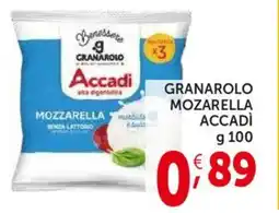 Deco Supermercati Granarolo mozarella accadì offerta