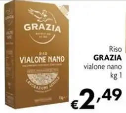 Maxi Supermercati Riso GRAZIA vialone nano offerta