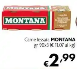 Maxi Supermercati Carne lessata MONTANA offerta