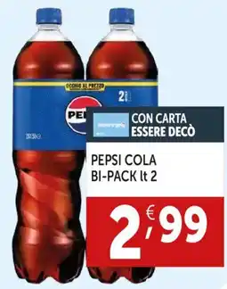 Deco Supermercati Pepsi cola bi-pack offerta