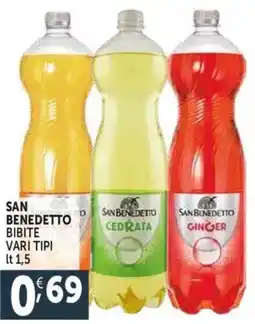 Deco Supermercati San benedetto bibite offerta