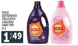 Deco Supermercati Sole detersivo delicato liquido offerta