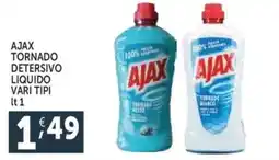 Deco Supermercati Ajax tornado detersivo liquido offerta