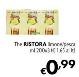 Maxi Supermercati The RISTORA limone/pesca offerta