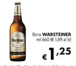 Maxi Supermercati Birra WARSTEINER offerta