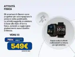 Euronics Garmin venu XI offerta