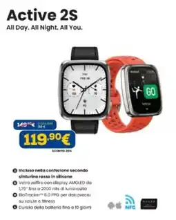 Euronics Amazfit Active 2S offerta