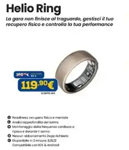 Euronics Amazfit Helio Ring offerta