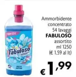 Maxi Supermercati Ammorbidente concentrato FABULOSO offerta