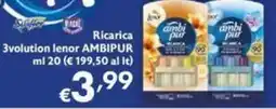 Maxi Supermercati Ricarica 3volution lenor AMBIPUR offerta