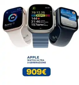 Euronics Apple watch ultra 3 generazione offerta